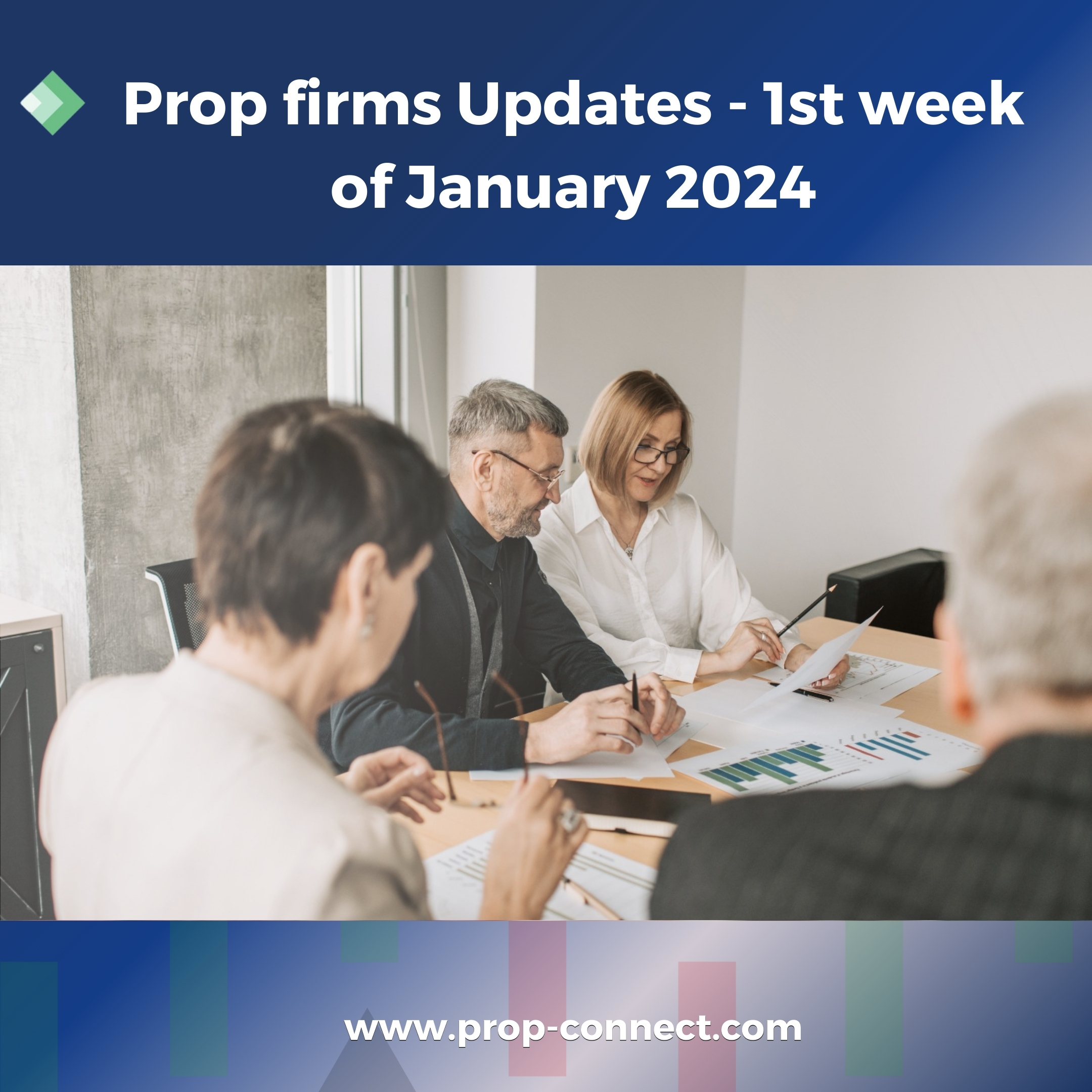 Prop firms Updates - 1st week of January 2024