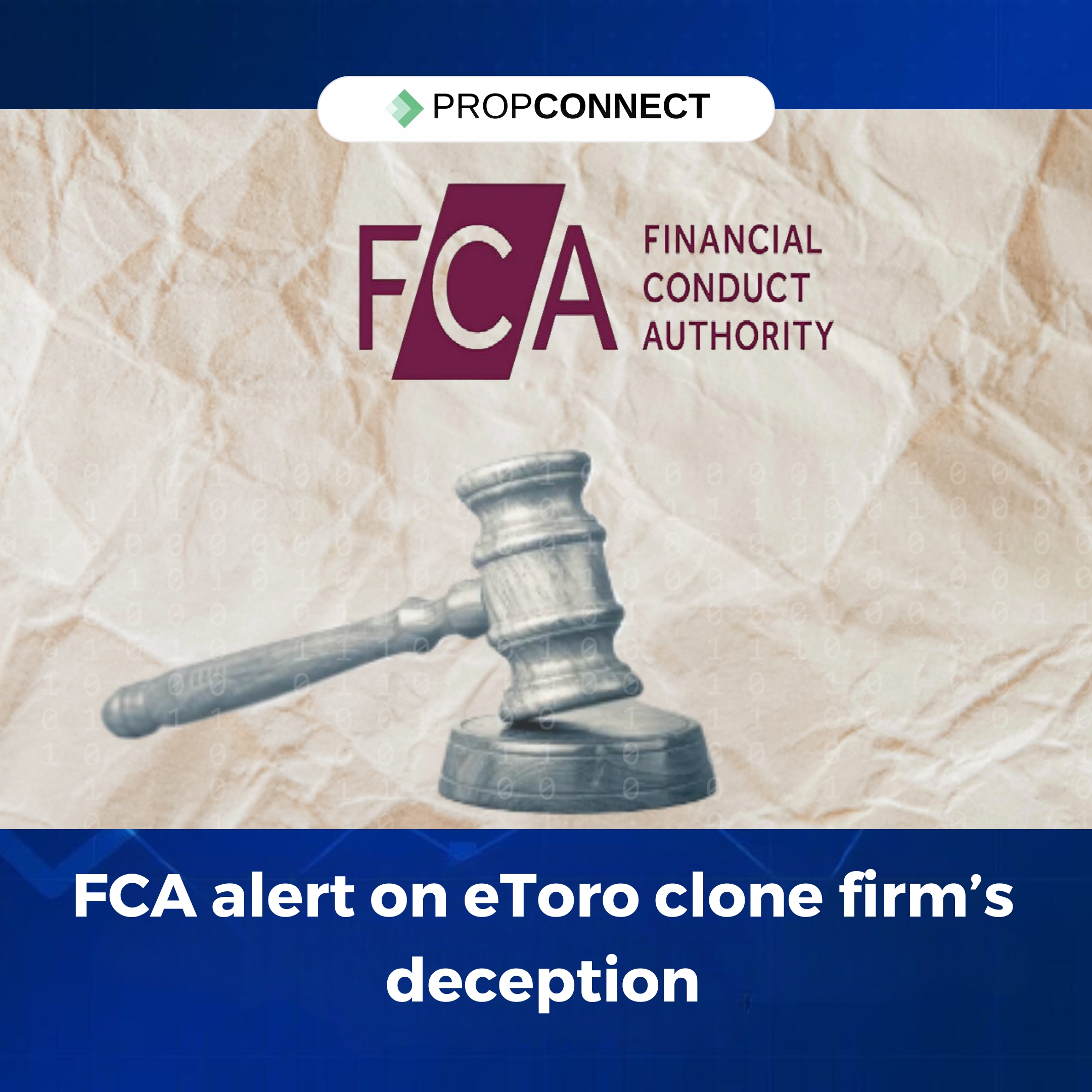 FCA alert on eToro clone firm’s deception