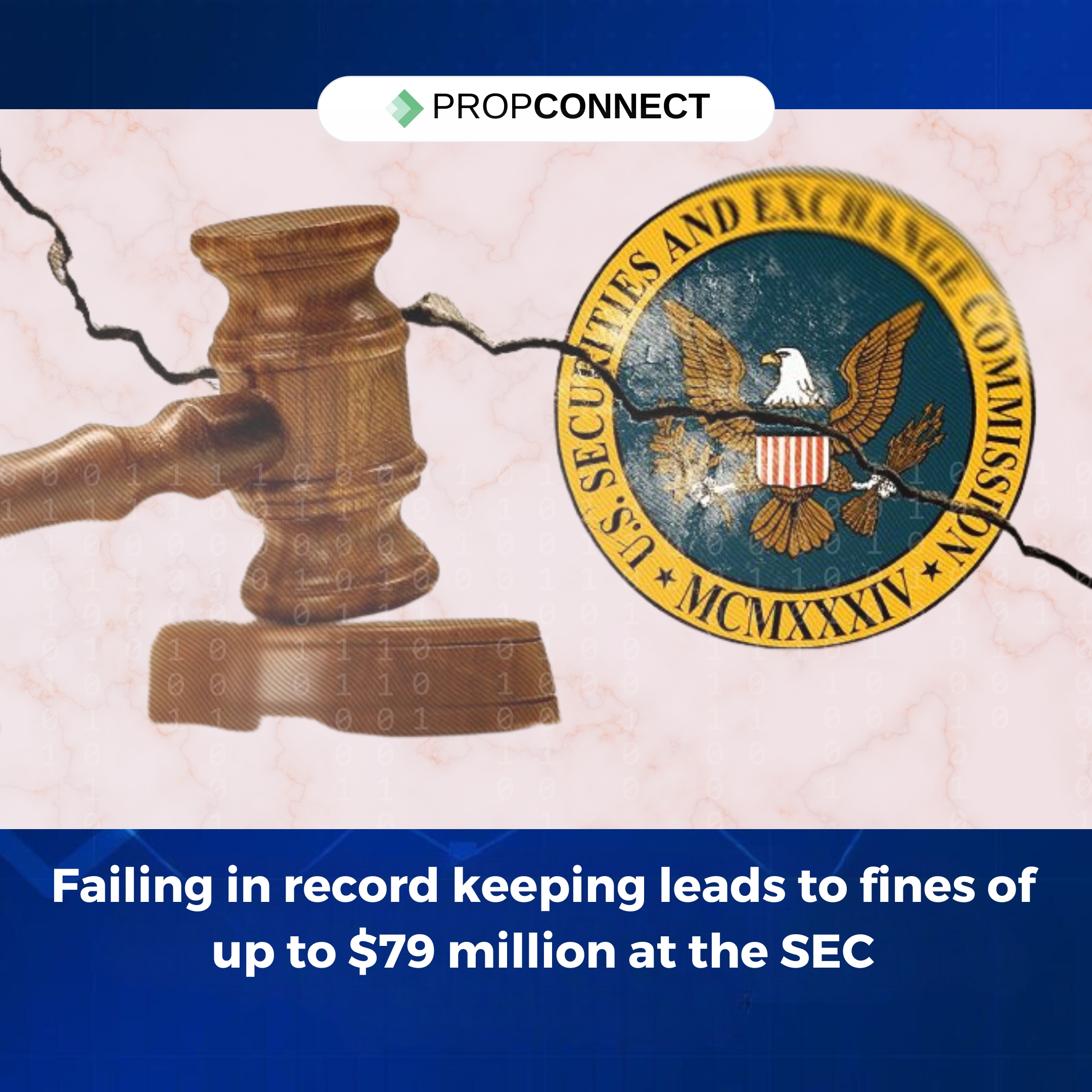 Failing in record keeping leads to fines of up to $79 million at the SEC